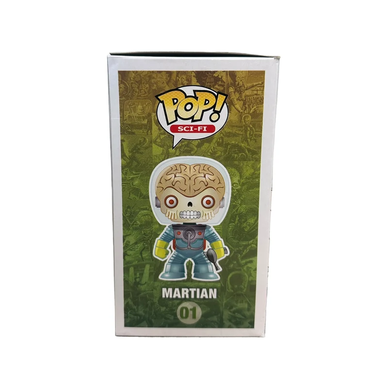 Martian #01 (Glows in the Dark) Funko Pop! - Mars Attacks - SDCC 2012 Exclusive LE480 Pcs - Condition 7.5/10