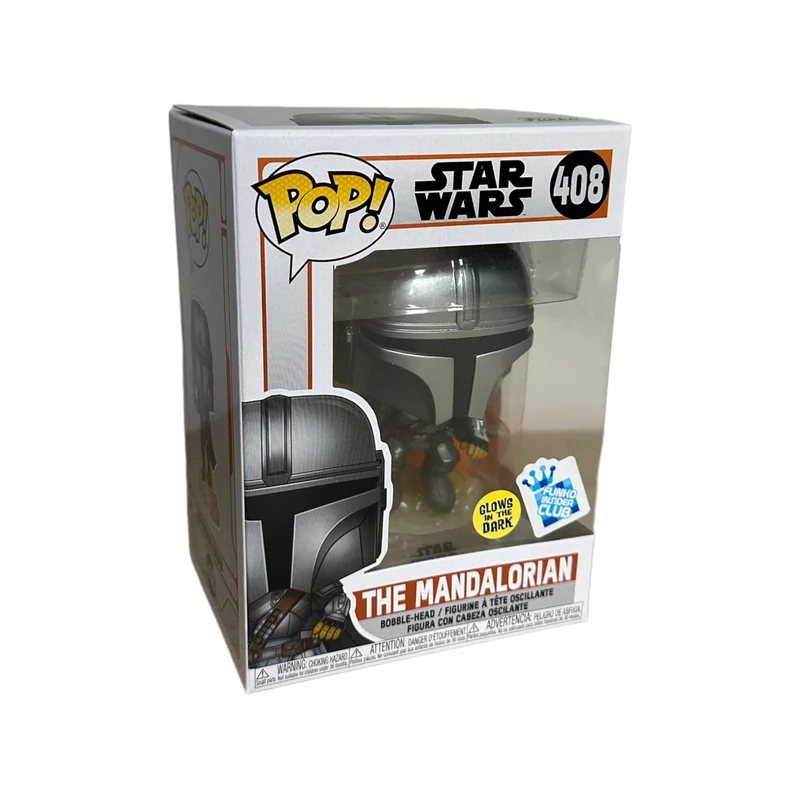 The Mandalorian #408 (Glows in the Dark) Funko Pop! - Star Wars: The Mandalorian - Funko Insider Club Exclusive