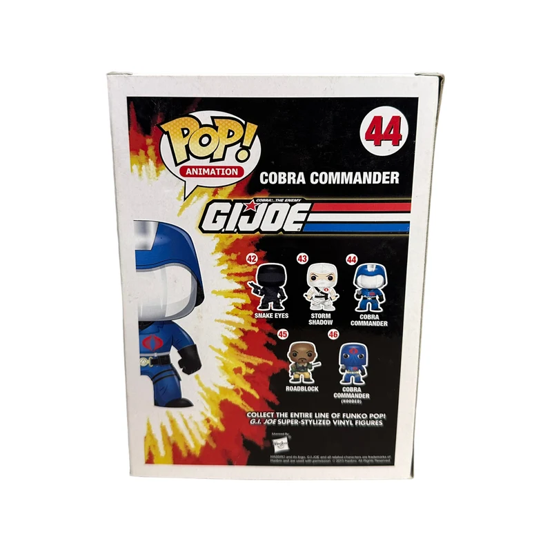 Cobra Commander #44 Funko Pop! - G.I. Joe - BAIT Pre-Release Exclusive - Condition 7.5/10
