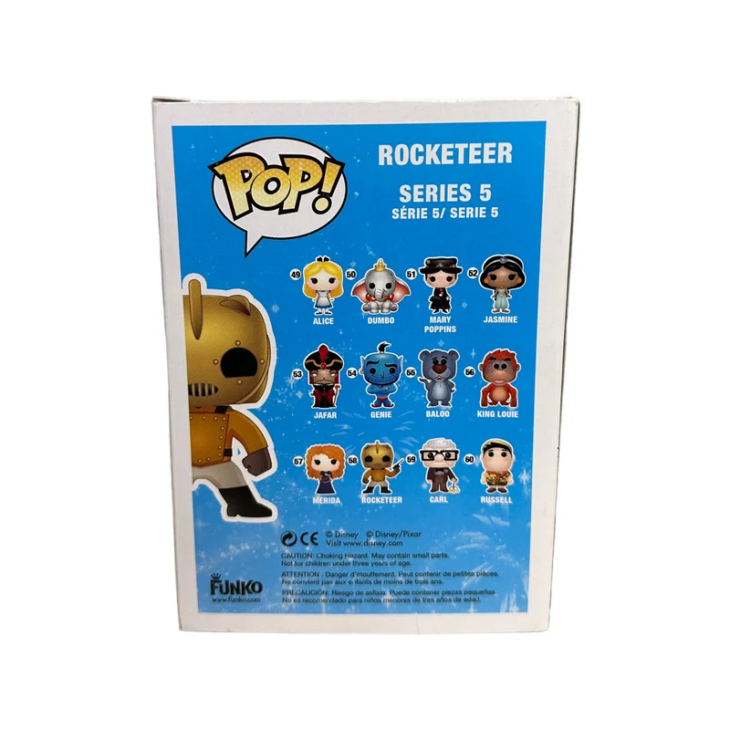 Rocketeer #58 Funko Pop! - Disney Series 5 - 2013 Pop! - Condition 7/10
