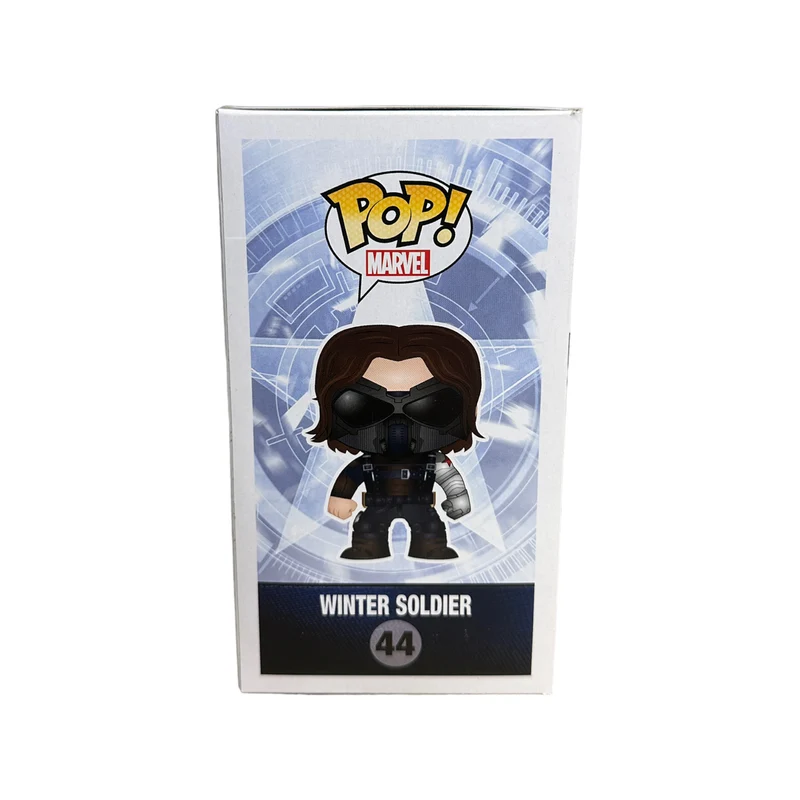 Winter Solider #44 (w/ Goggles) Funko Pop! - Captain America: The Winter Soldier - 2014 Pop! - Condition 6/10