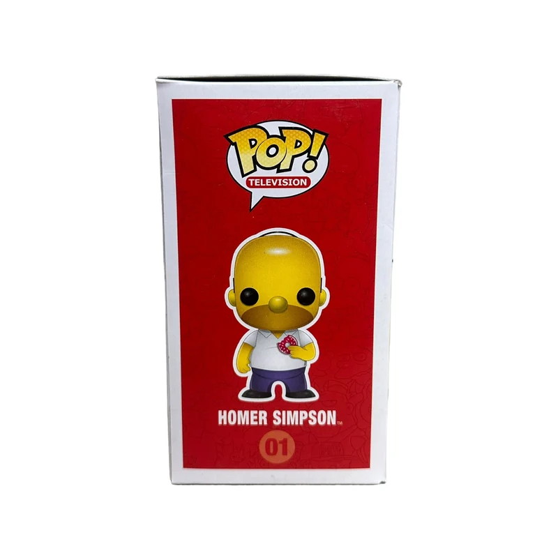 Homer Simpson #01 Funko Pop! - The Simpsons - 2011 Pop! - Condition 7.5/10