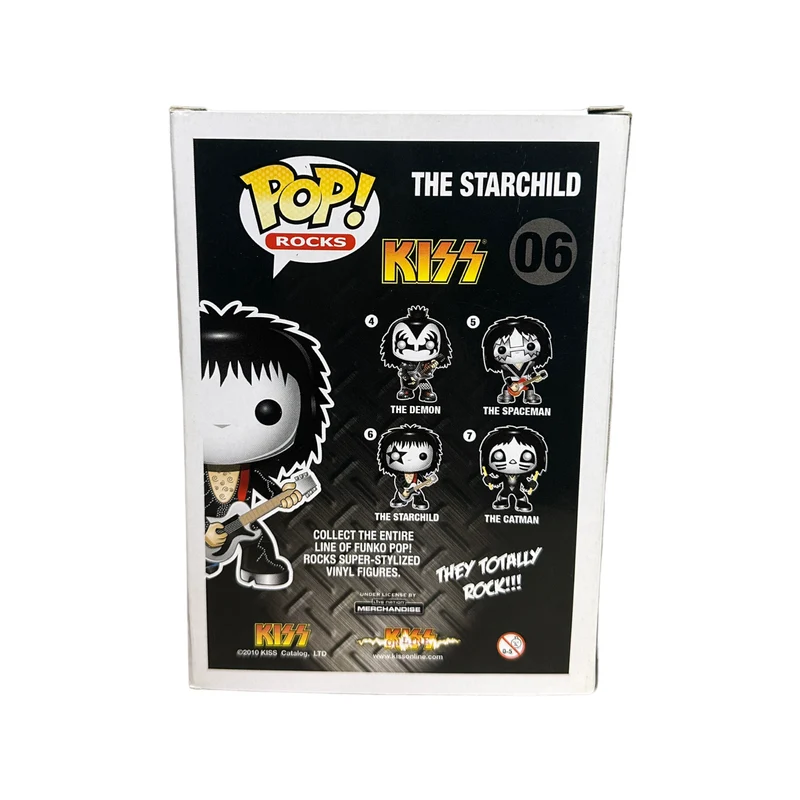 The Starchild #06 (Glow Chase) Funko Pop! - Kiss - 2012 Pop! - Condition 8.75/10