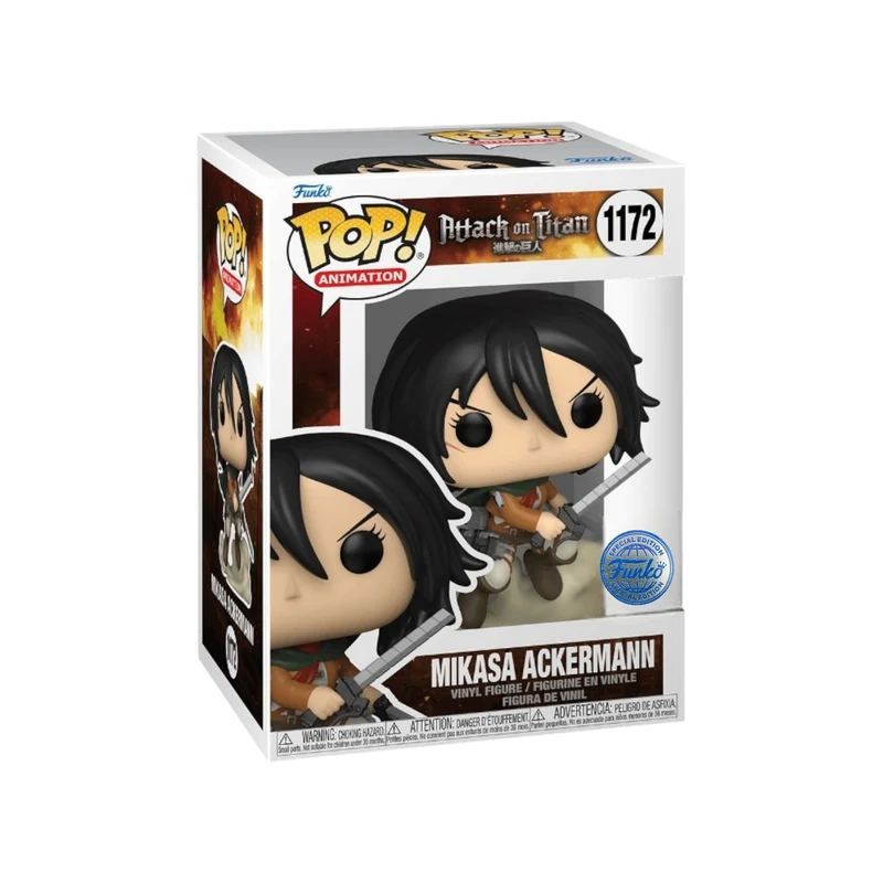 Mikasa Ackermann #1172 Funko Pop! - Attack on Titan - Special edition