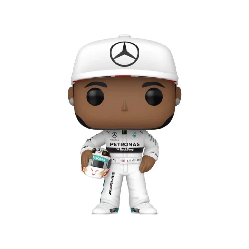 Lewis Hamilton #09 (White Race Suit) Funko Pop! - Mercedes-AMG PETRONAS Formula 1 Team