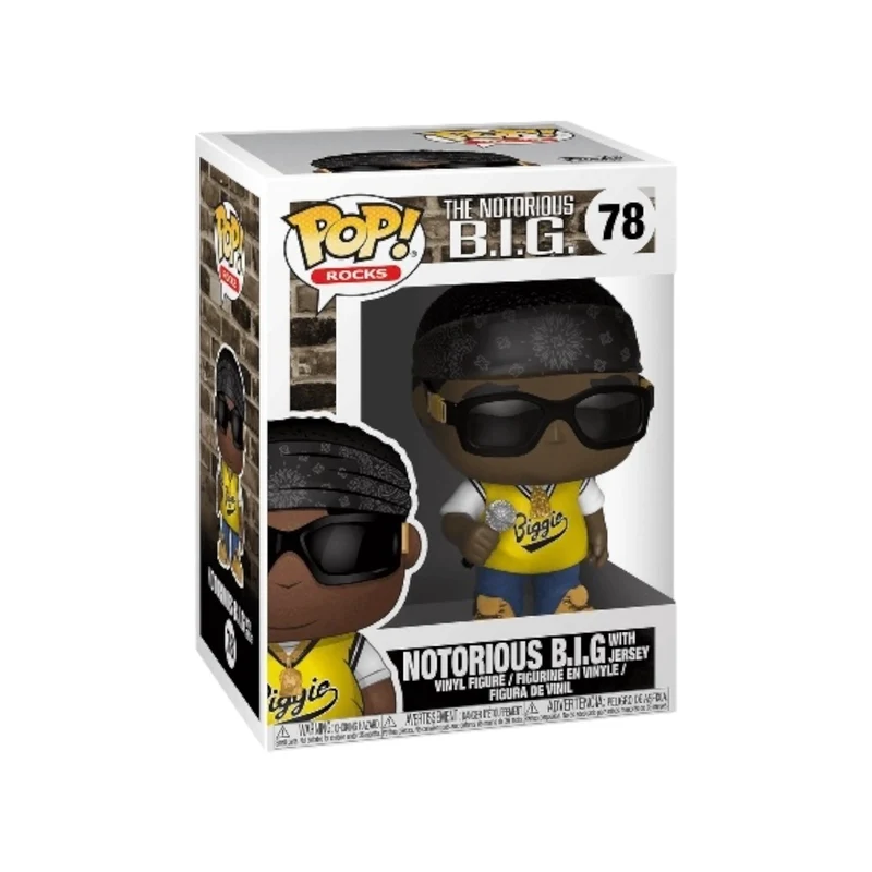 Notorious B.I.G with Jersey #78 Funko Pop! - The Notorious B.I.G