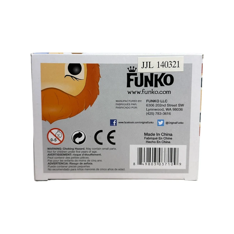 Lion-O #102 (Flocked) Funko Pop! - Thundercats - SDCC 2014 Exclusive LE1000 Pcs - Condition 9/10