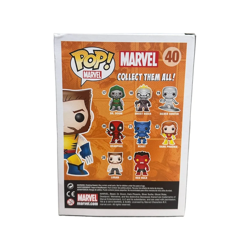 Wolverine #40 (Glows in the Dark) Funko Pop! - Marvel - Toytastik Exclusive LE500 Pcs - Condition 8.5/10
