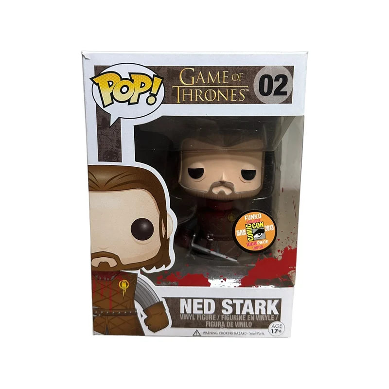 Ned Stark #02 (Headless) Funko Pop! - Game of Thrones - SDCC 2013 Exclusive LE1008 Pcs - Condition 7.5/10