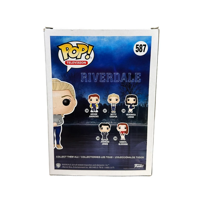 Betty Cooper #587 Funko Pop! - Riverdale - 2018 Pop! - Condition 8/10