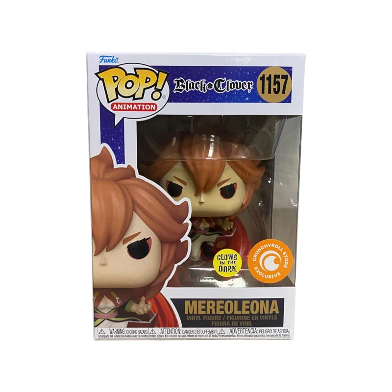 Mereoleona #1157 (Glows in the Dark) Funko Pop! - Black Clover - Crunchyroll Store Exclusive