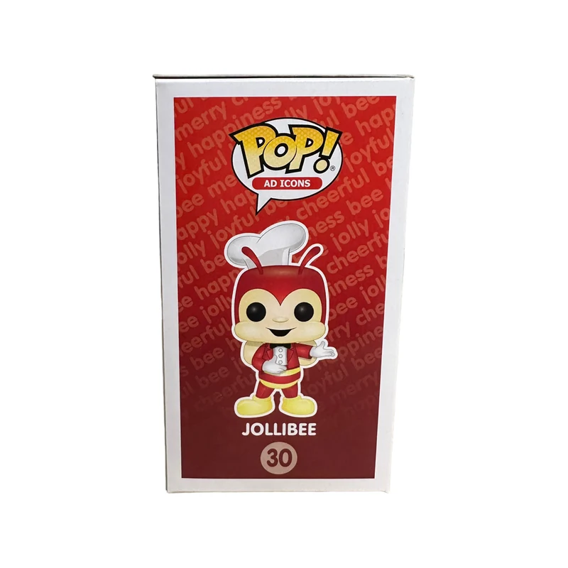 Jollibee #30 (Flocked) Funko Pop! - Ad Icons - ToyCon Philippines 2019 Exclusive - Condition 8/10