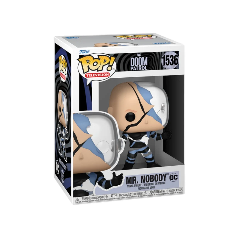 Mr. Nobody #1536 (Glows in the Dark) Funko Pop! Doom Patrol