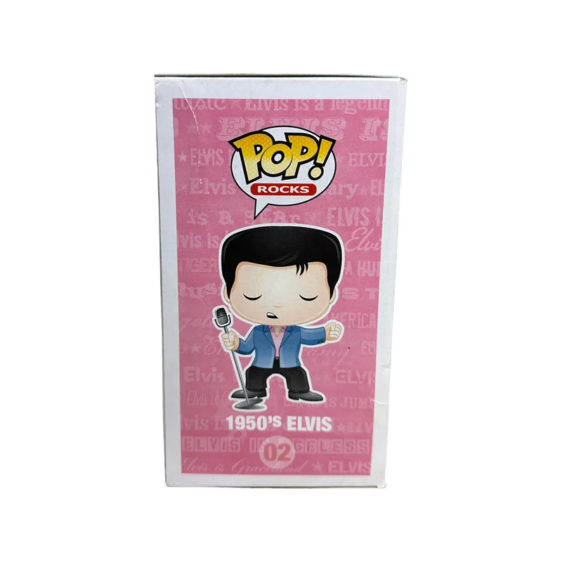 1950's Elvis #02 Funko Pop! - Rocks - 2011 Pop! - Condition 6.5/10