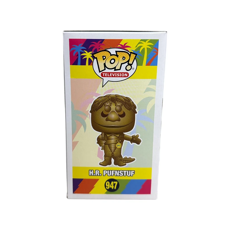 H.R. Pufnstuf #947 (Gold Metallic) Funko Pop! - Sid & Marty Krofft Pictures - Funko Hollywood Exclusive - Condition 6.5/10