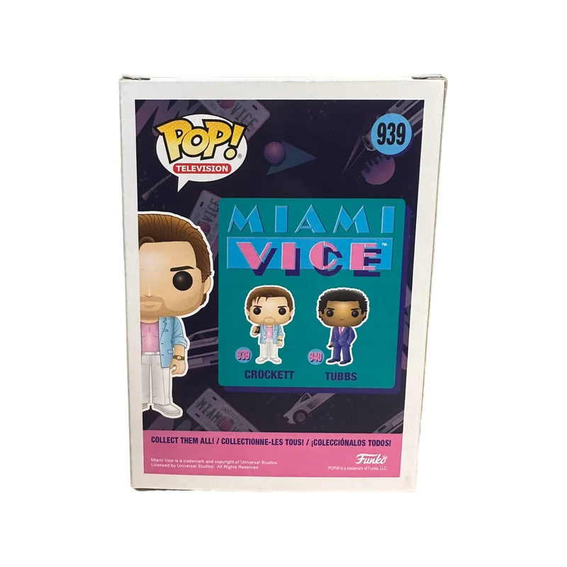 Crockett #939 Funko Pop! - Miami Vice - 2019 Pop! - Condition 8.75/10