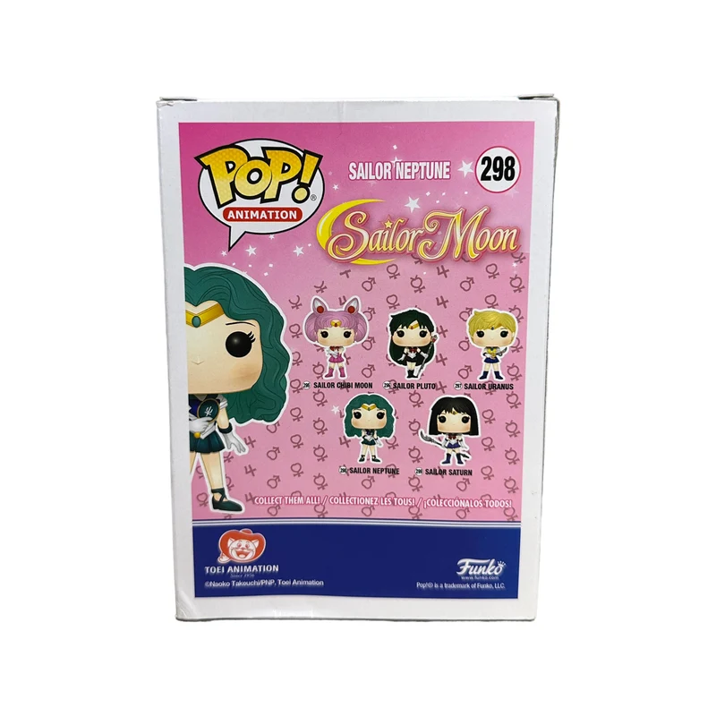 Sailor Neptune #298 Funko Pop! - Sailor Moon - 2017 Pop! - Condition 7/10