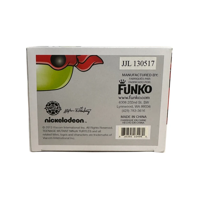 Raphael #61 (Metallic) Funko Pop! - Teenage Mutant Ninja Turtles - SDCC 2013 Exclusive LE1008 Pcs - Condition 8.75/10