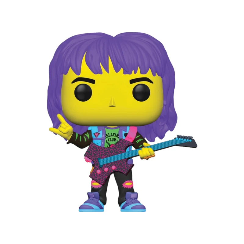 Eddie #1250 (Black Light) Funko Pop! - Stranger Things - Target Con 2024 Exclusive