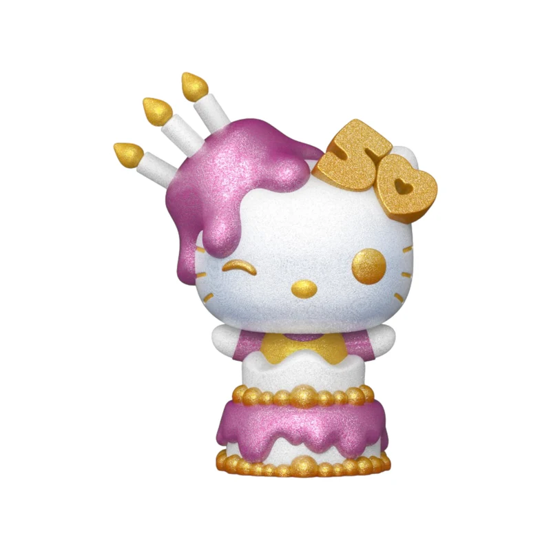 Hello Kitty in Cake #75 (Diamond Collection) Funko Pop! - Hello Kitty 50th Anniversary - Target Con 2024 Exclusive