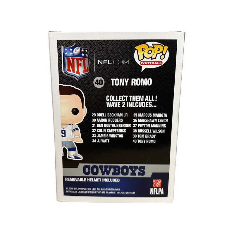 Tony Romo #40 Funko Pop! - Cowboys - 2016 Pop! - Condition 8.5/10