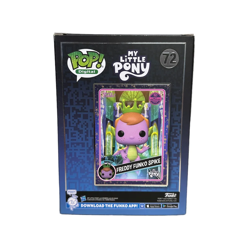 Freddy Funko Spike #72 Funko Pop! - My Little Pony - NFT Release Exclusive LE2400 Pcs - Condtion 8.75/10