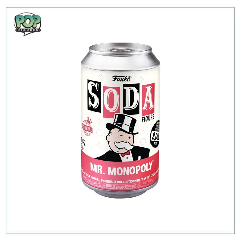 Mr. Monopoly Funko Soda Vinyl Figure! - Retro Toys - International LE8000 Pcs - Chance of Chase