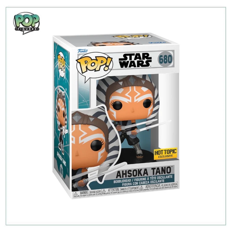 Ahsoka Tano #680 Funko Pop! - Star Wars: Ahsoka - Hot Topic Exclusive