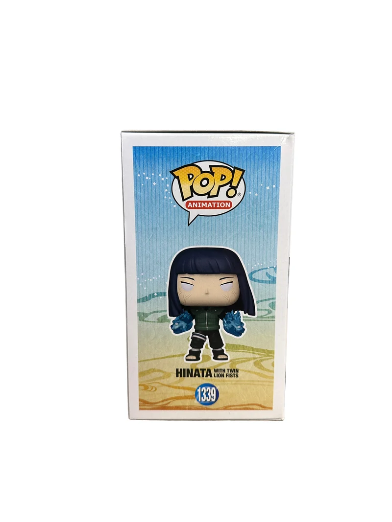 Hinata with Twin Lion Fists #1339 (Glow Chase) Funko Pop! - Naruto Shippuden - Entertainment Earth Exclusive - Condition 8/10