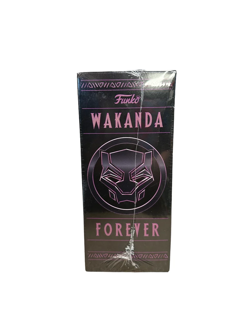 Black Panther #273 (Purple Glows in the Dark) Funko Pop T-Shirt Bundle! - Black Panther - Target Exclusive - Sealed - Condition 8.5/10