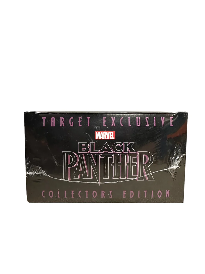 Black Panther #273 (Purple Glows in the Dark) Funko Pop T-Shirt Bundle! - Black Panther - Target Exclusive - Sealed - Condition 8.5/10