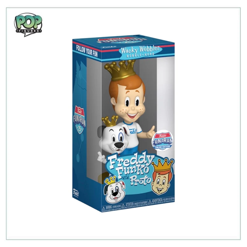 Freddy Funko with Proto Funko Wacky Wobbler! - Fun on the Run Online Exclusive