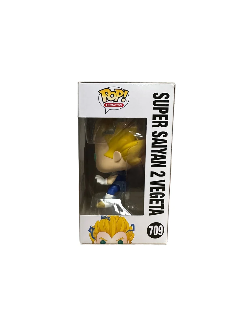 Super Saiyan 2 Vegeta #709 (Glow Chase) Funko Pop! - Dragon Ball Z - PX Previews Exclusive - Condition 8.75/10