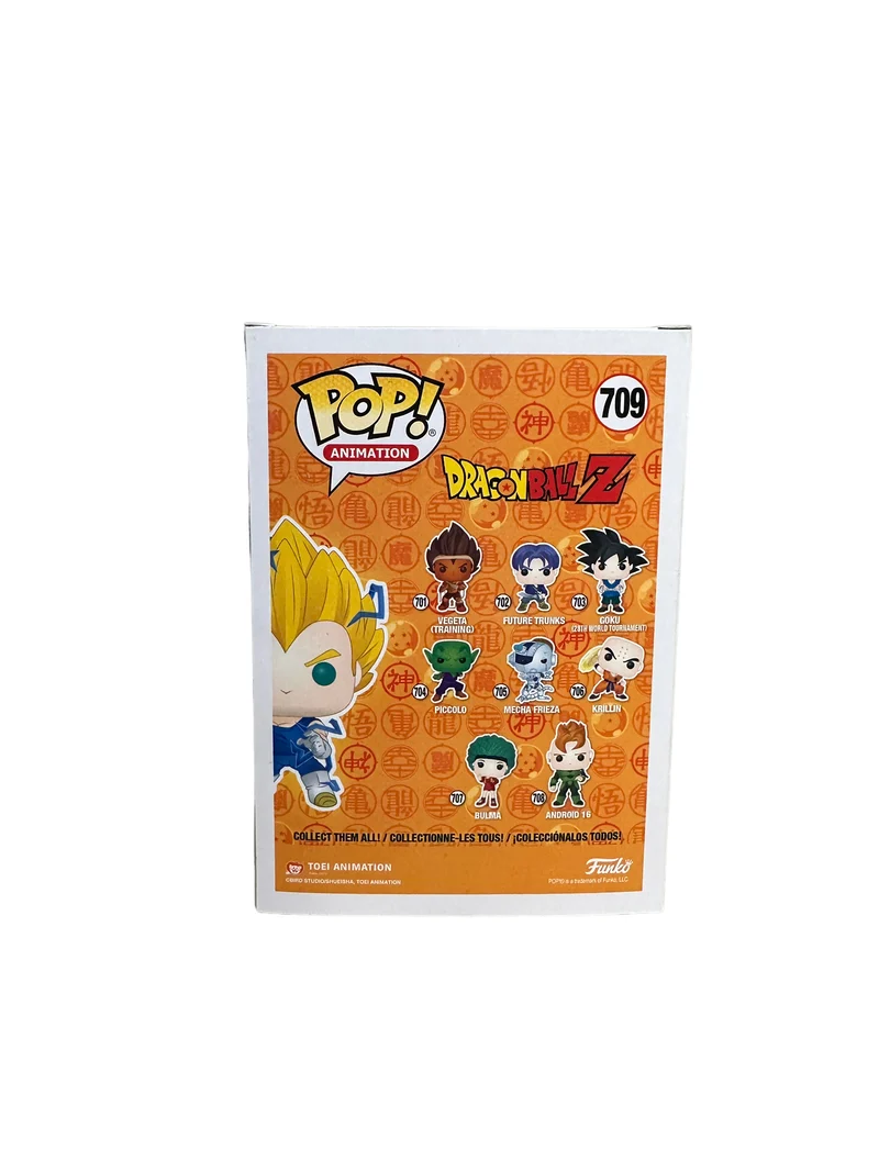 Super Saiyan 2 Vegeta #709 (Glow Chase) Funko Pop! - Dragon Ball Z - PX Previews Exclusive - Condition 8.75/10
