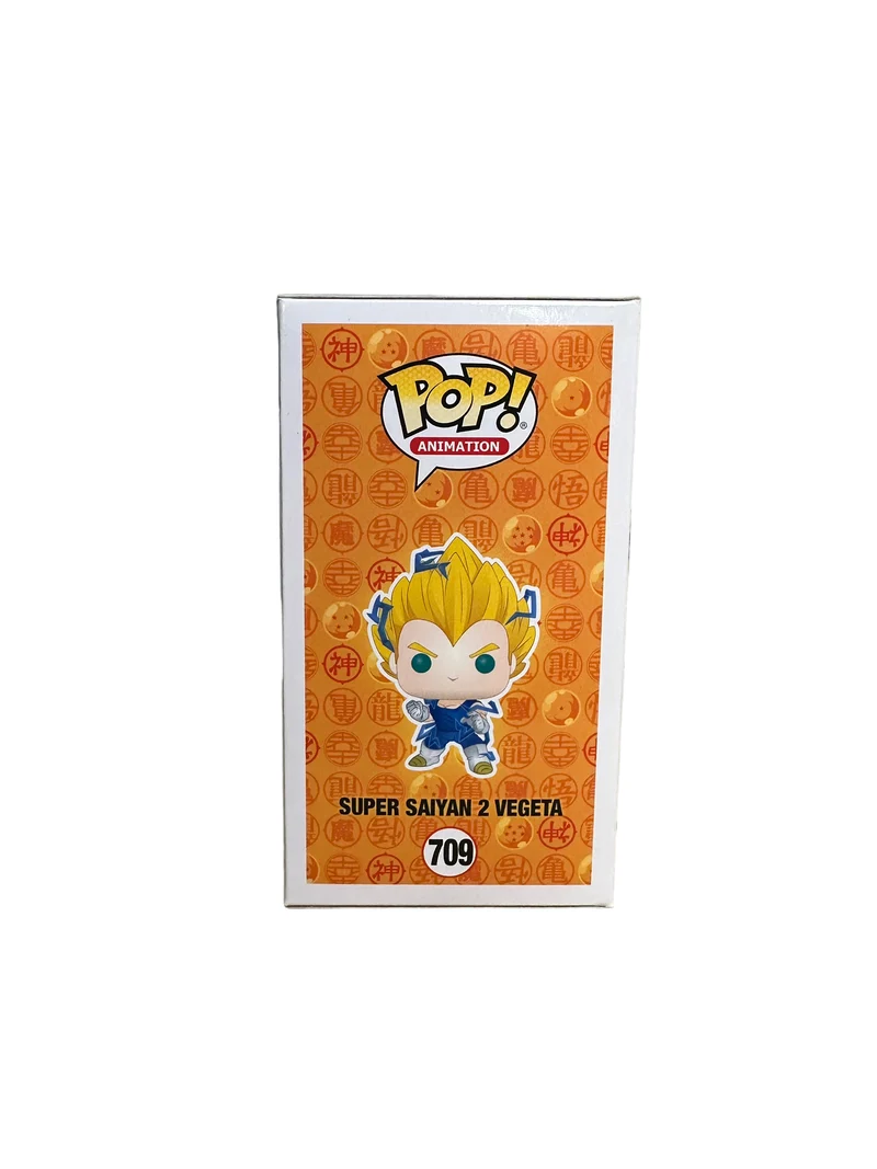 Super Saiyan 2 Vegeta #709 (Glow Chase) Funko Pop! - Dragon Ball Z - PX Previews Exclusive - Condition 8.75/10