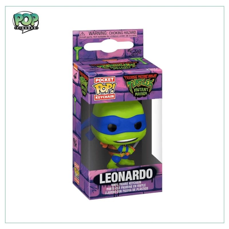 Leonardo Funko Pocket Pop Keychain - Teenage Mutant Ninja Turtles