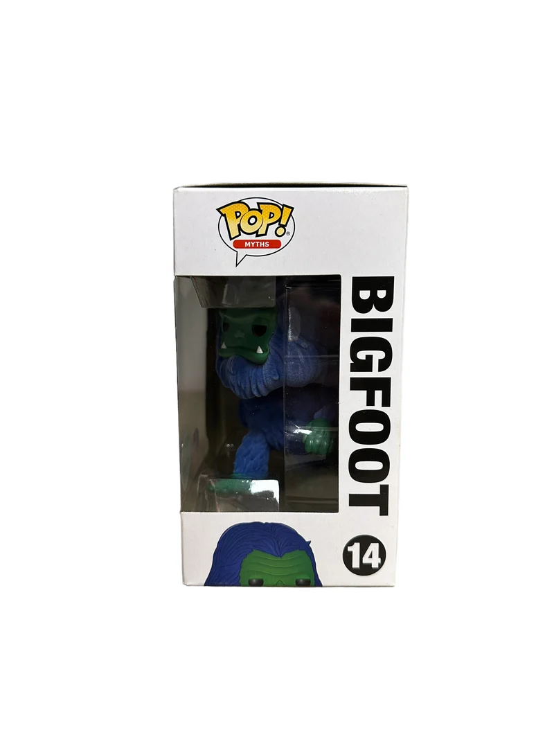Bigfoot #14 (Blue / Green Flocked) Funko Pop! - Myths - ECCC 2018 Shared Exclusive LE2500 Pcs - Condition 8.5/10