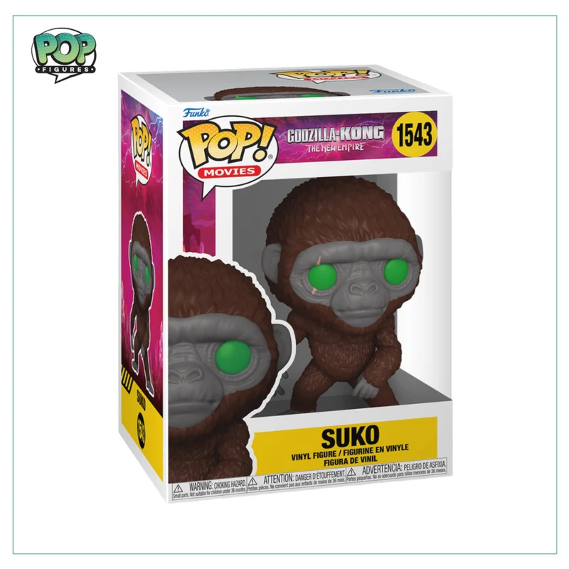 Suko #1543 Funko Pop! Godzilla VS Kong: The New Empire