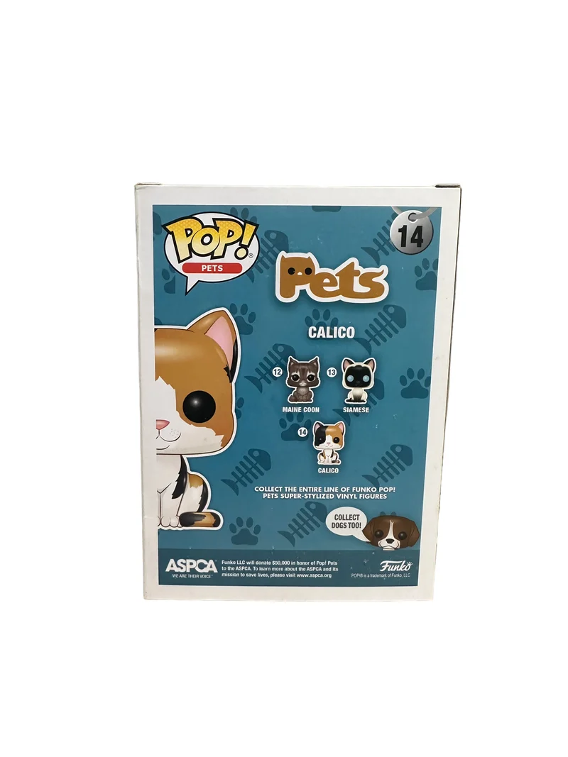 Calico #14 Funko Pop! - Pets - 2017 Pop! - Condition 7/10