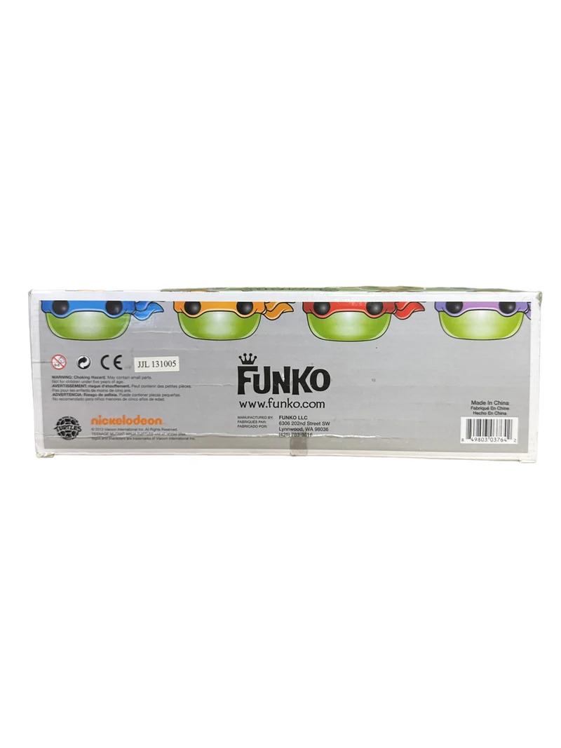 Ninja Turtles (Glows in the Dark) 4 Pack Funko Pop! - Teenage Mutant Ninja Turtles - Amazon Exclusive - Condition 6/10