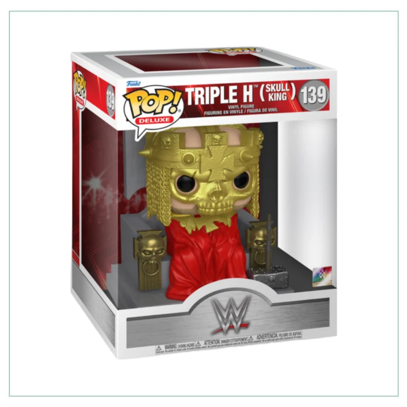 Triple H (Skull King) #139 Funko Pop! Deluxe - WWE
