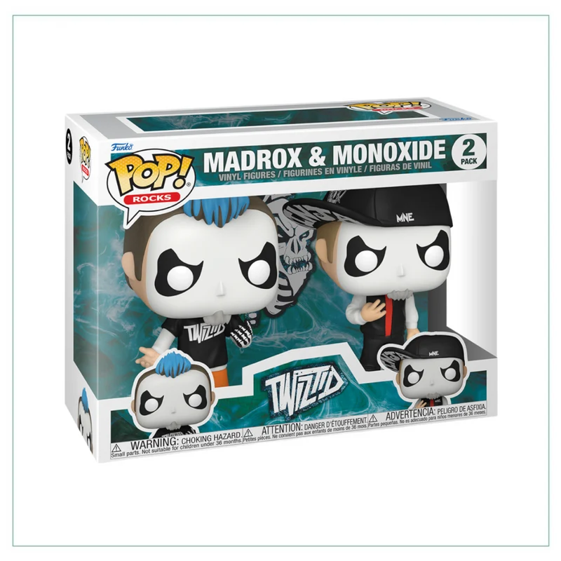 Madrox & Monoxide 2 Pack Funko Pop! - Twiztid - Rocks