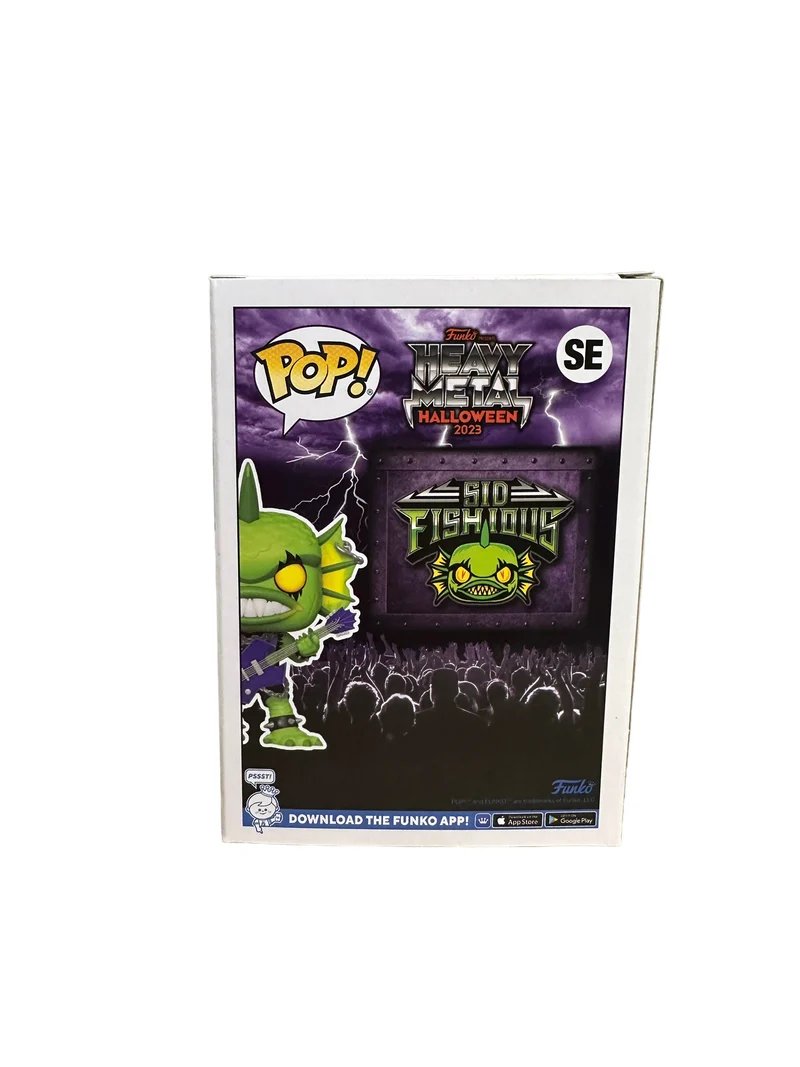 Sid Fishious Funko Pop! - Heavy Metal Halloween 2023 Exclusive LE6000 Pcs - Condition 8.5/10