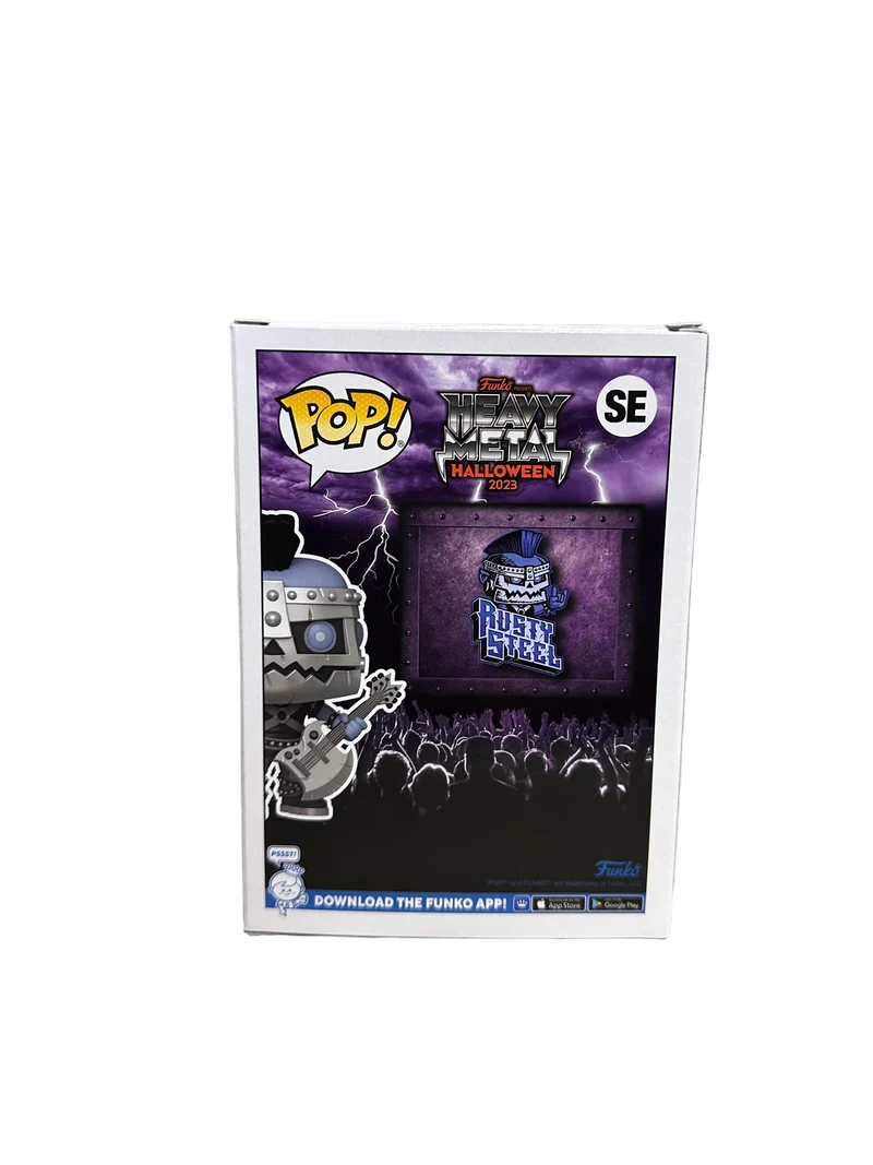 Rusty Steel Funko Pop! - Heavy Metal Halloween 2023 Exclusive LE6000 Pcs - Condition 8.5/10