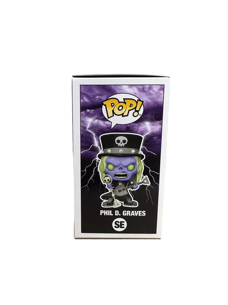 Phil D. Graves Funko Pop! - Heavy Metal Halloween 2023 Exclusive LE6000 Pcs - Condition 9/10
