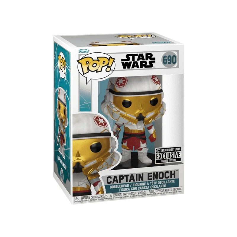 Captain Enoch #690 Funko Pop! - Star Wars: Ahsoka - Entertainment Earth Exclusive