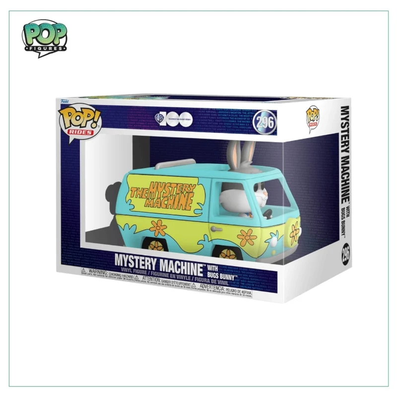 Mystery Machine with Bugs Bunny #296 Funko Pop! - Warner Brothers