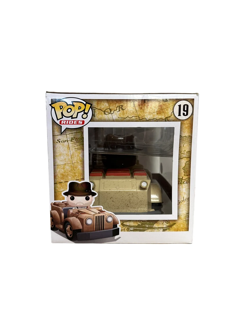 Indy's Ride #19 Funko Pop Rides! - Indiana Jones Adventure - NYCC 2016 Exclusive - Condition 7.5/10