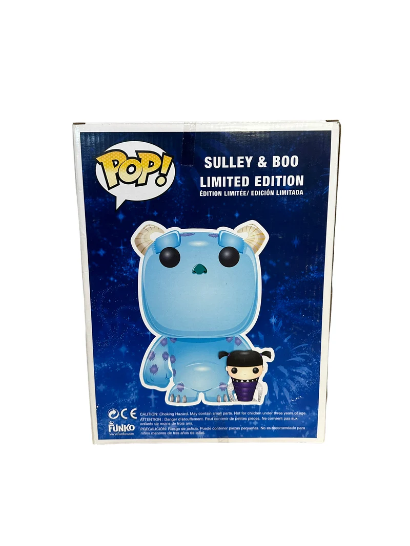 Sulley & Boo (Metallic) 9" Funko Pop! - Disney - SDCC Disney Store 2012 Exclusive LE480 Pcs - Condition 8/10