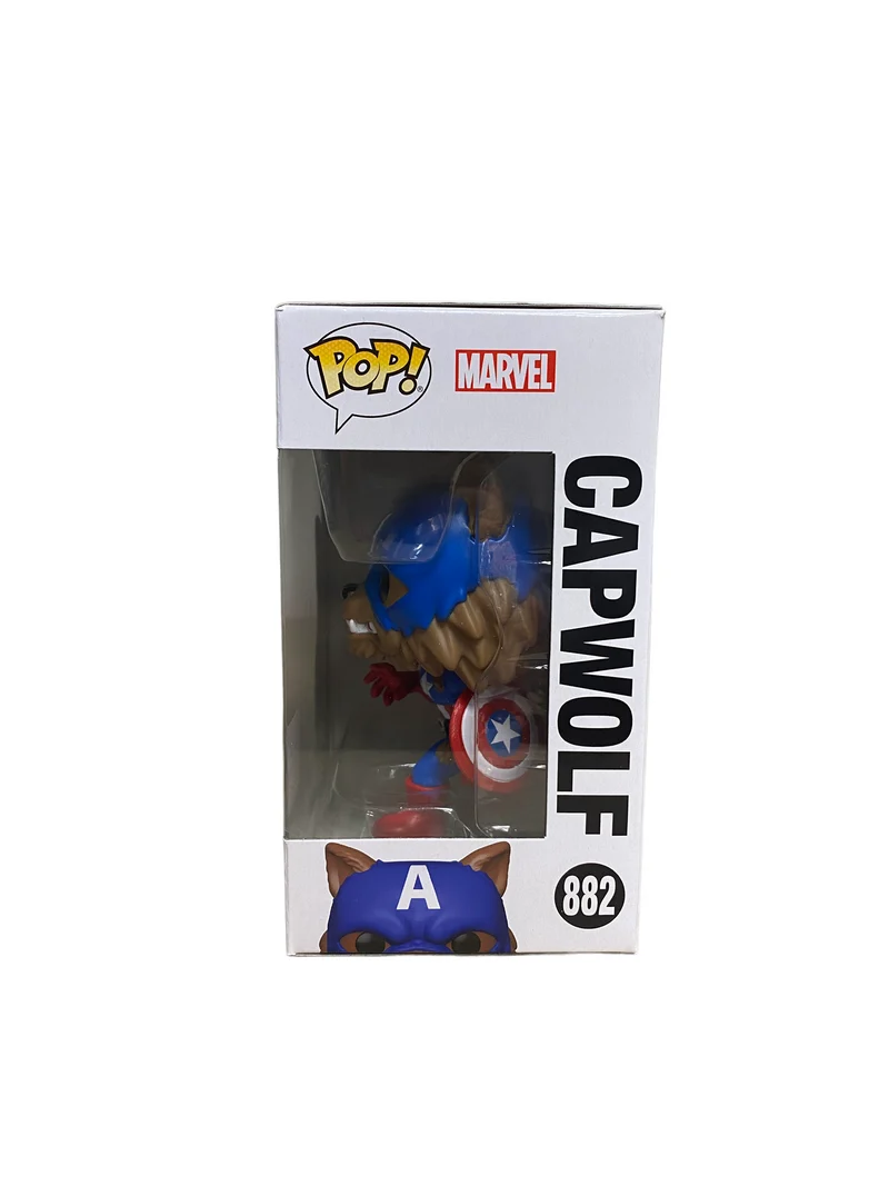 Capwolf #882 Funko Pop! - Marvel - Virtual Funkon 2021 Official Convention Exclusive - Condition 9.5/10